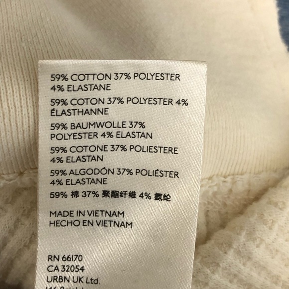 Free people Santa Clara, cream waffle, knit, V-neck, thermal top - Picture 6 of 11